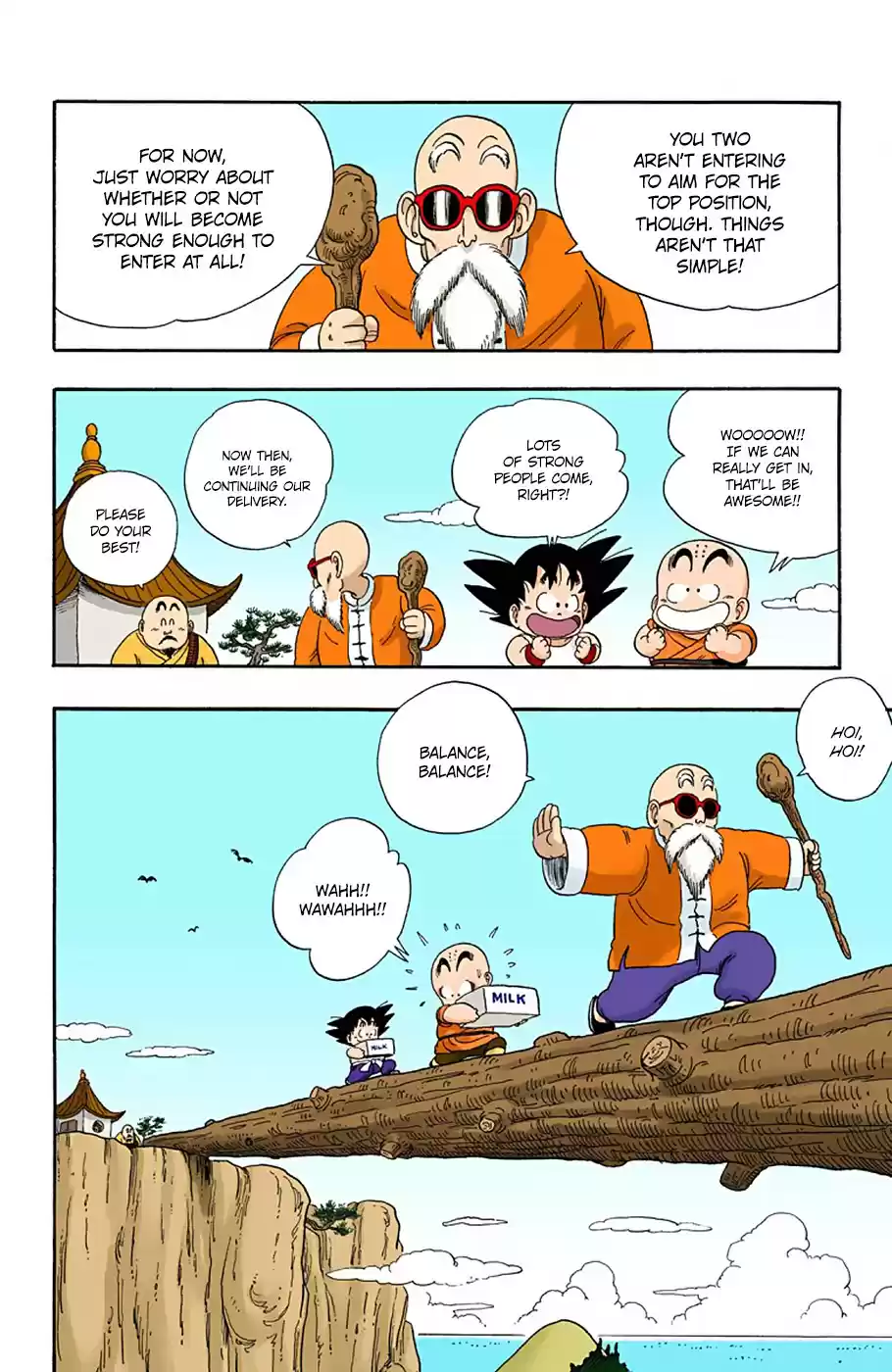 Dragon Ball Digital Colored Comics Vol. 3 Ch. 30 Milk Delivery