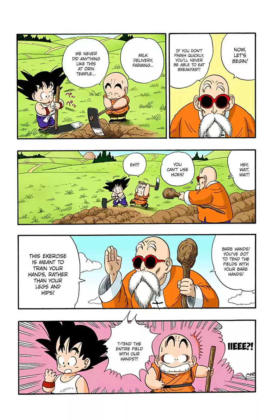 Dragon Ball Digital Colored Comics Vol. 3 Ch. 31 The Kamesen Style's Severe Training