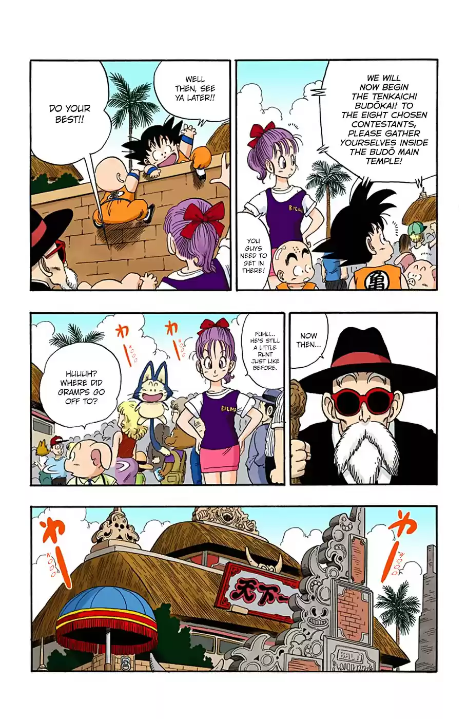Dragon Ball Digital Colored Comics Vol. 3 Ch. 35 The Match Ups Decided!!