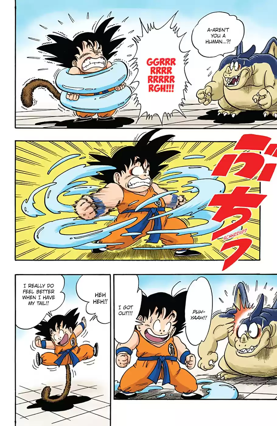 Dragon Ball Digital Colored Comics Vol. 3 Ch. 40 Goku's Tail
