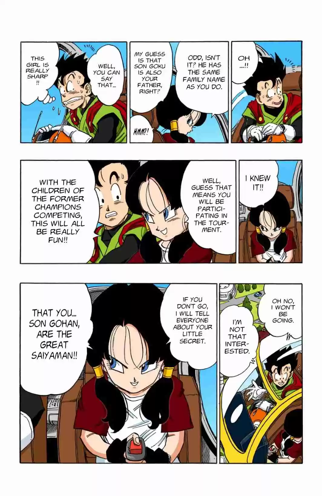 Dragon Ball Digital Colored Comics Vol. 36 Ch. 425 Exposed!!!