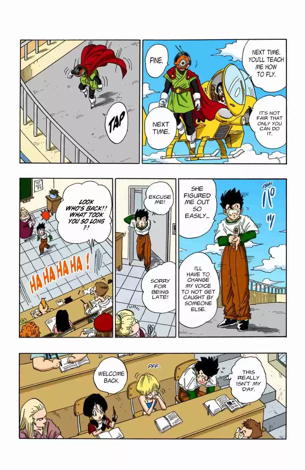Dragon Ball Digital Colored Comics Vol. 36 Ch. 425 Exposed!!!