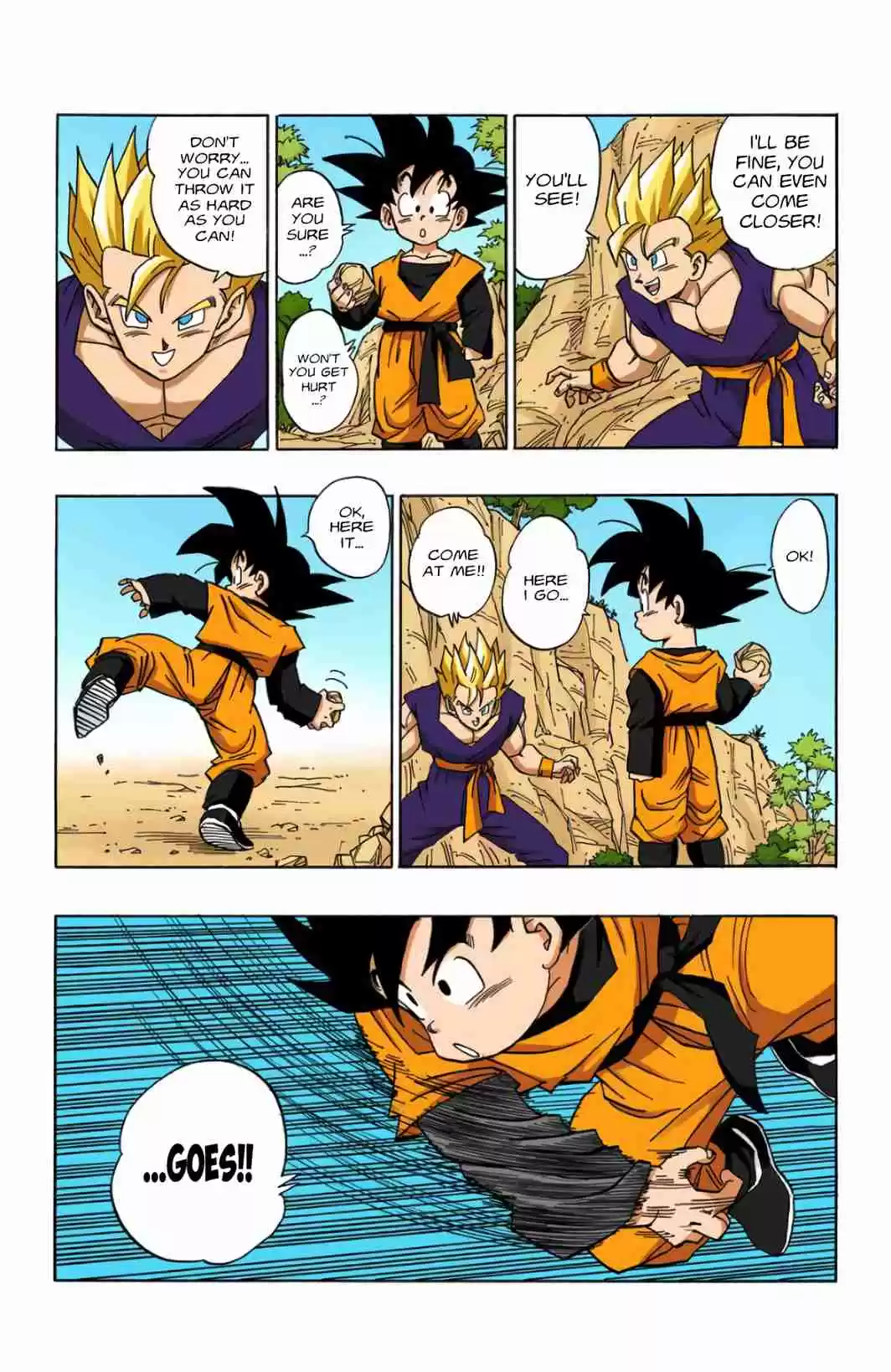 Dragon Ball Digital Colored Comics Vol. 36 Ch. 427 The Special Training Begins