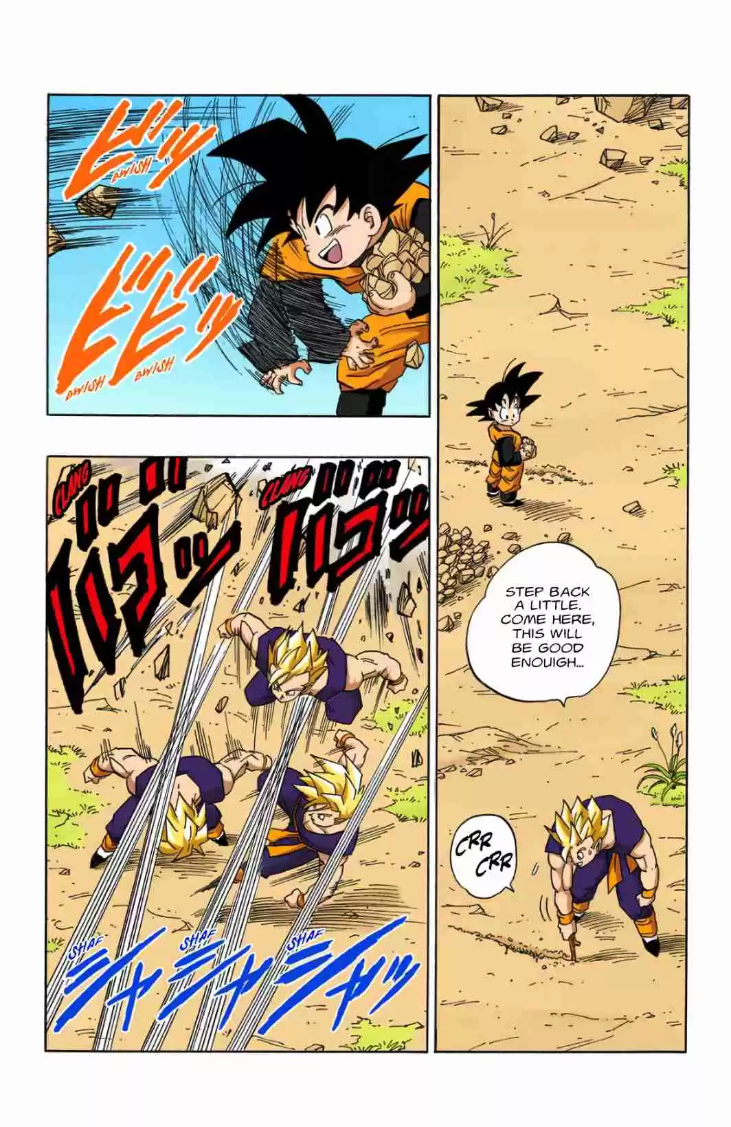 Dragon Ball Digital Colored Comics Vol. 36 Ch. 427 The Special Training Begins