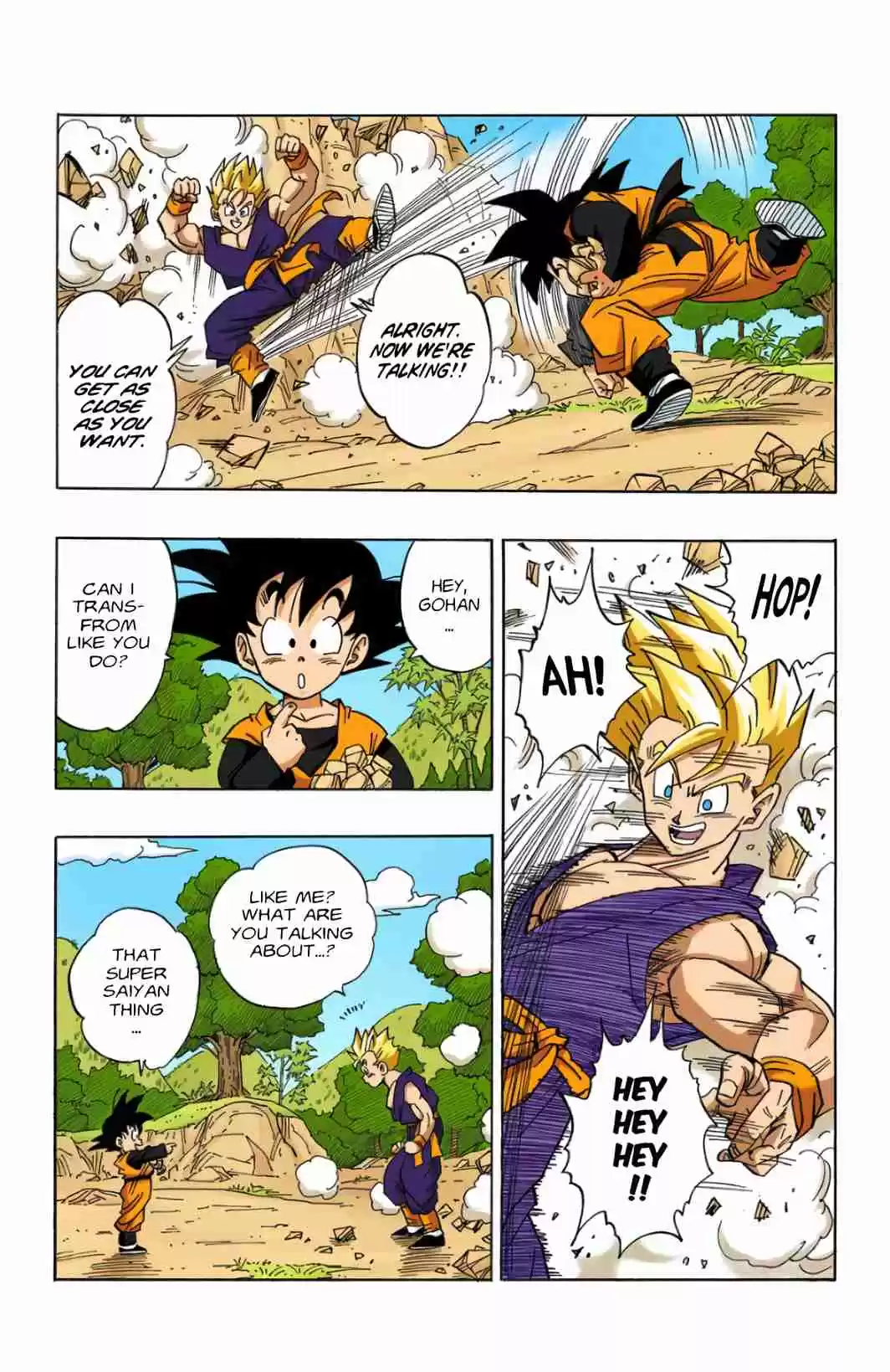 Dragon Ball Digital Colored Comics Vol. 36 Ch. 427 The Special Training Begins
