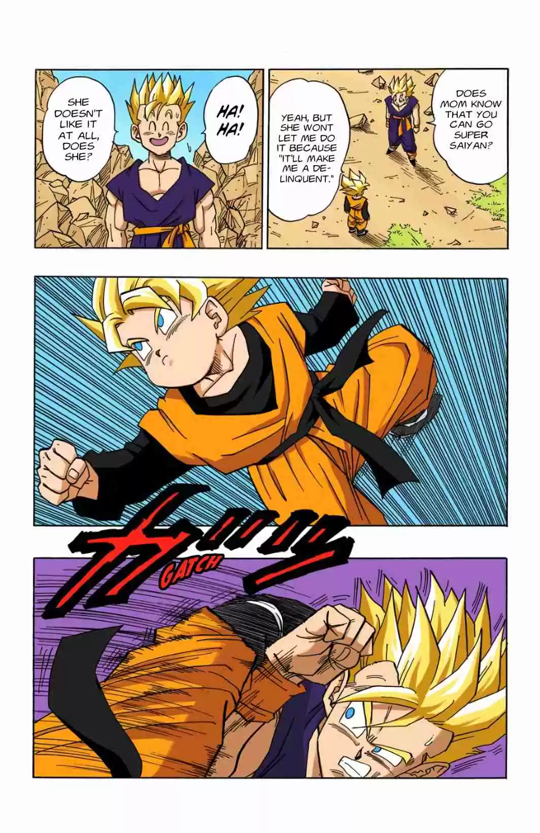 Dragon Ball Digital Colored Comics Vol. 36 Ch. 427 The Special Training Begins