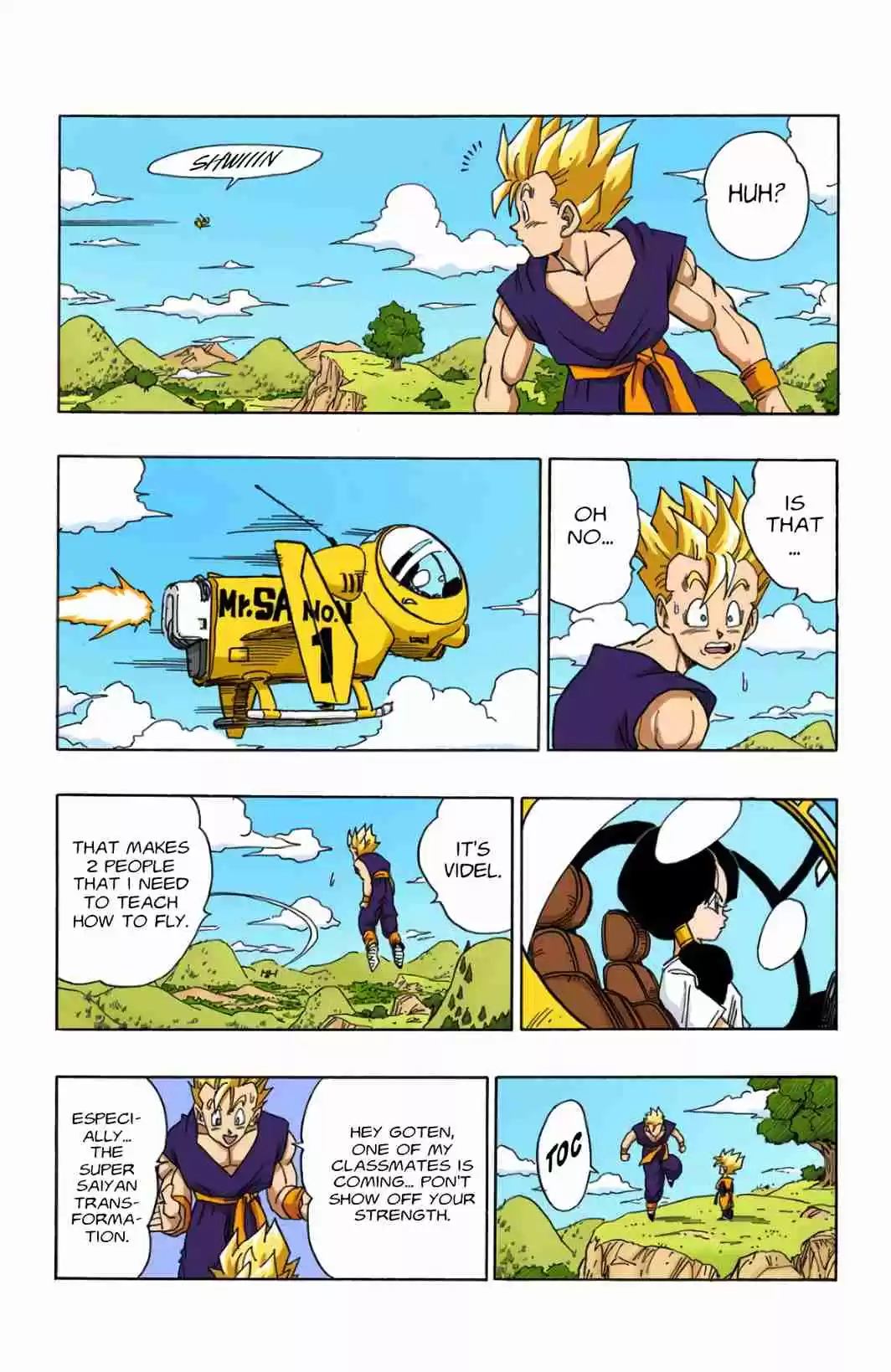 Dragon Ball Digital Colored Comics Vol. 36 Ch. 427 The Special Training Begins