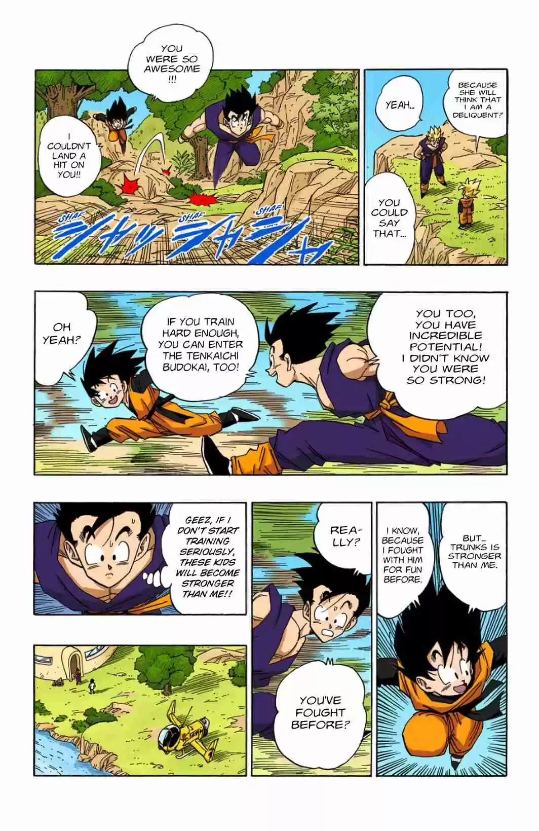 Dragon Ball Digital Colored Comics Vol. 36 Ch. 427 The Special Training Begins
