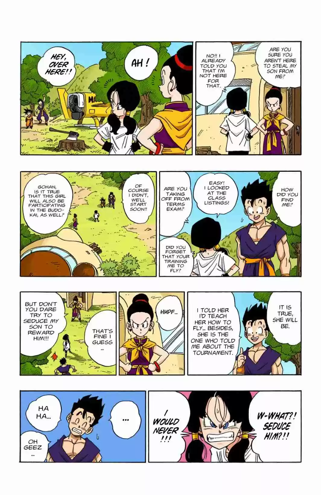 Dragon Ball Digital Colored Comics Vol. 36 Ch. 427 The Special Training Begins