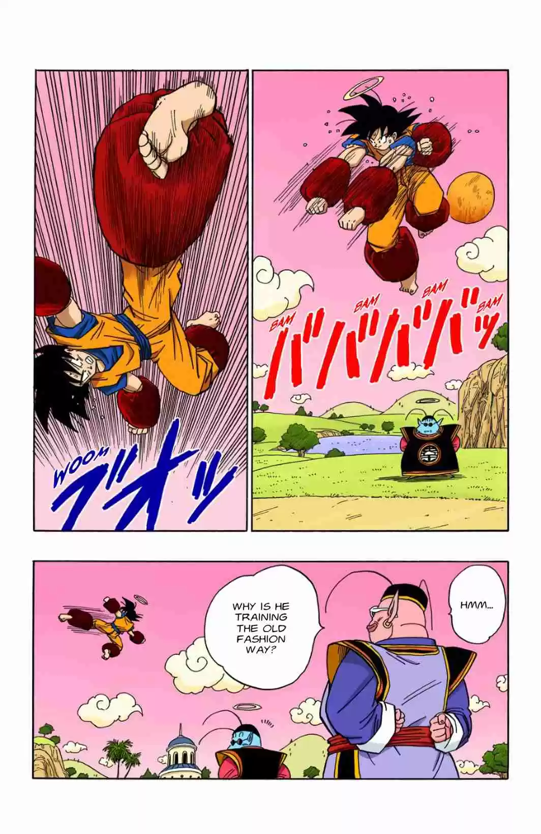 Dragon Ball Digital Colored Comics Vol. 36 Ch. 428 Videl San Takes flight