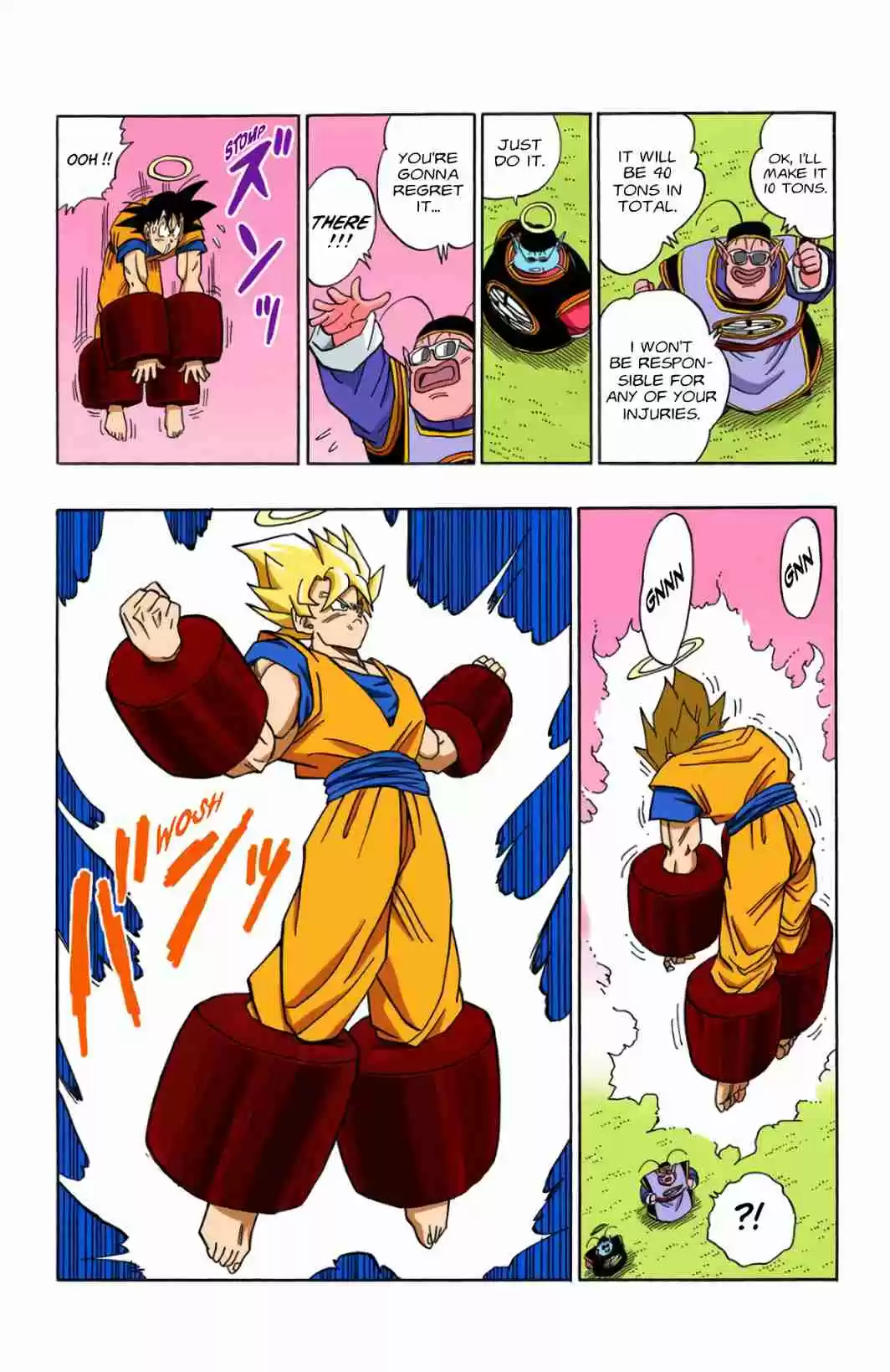 Dragon Ball Digital Colored Comics Vol. 36 Ch. 428 Videl San Takes flight