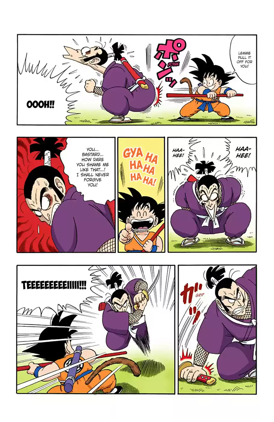 Dragon Ball Digital Colored Comics Vol. 5 Ch. 61 Ninpō! The 4½ Tatami Counter!!