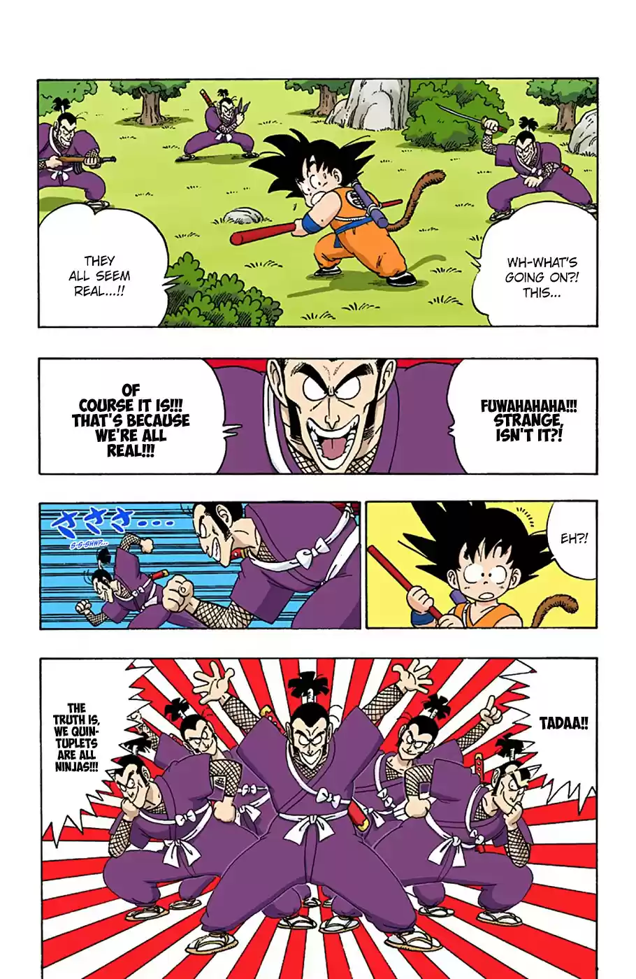 Dragon Ball Digital Colored Comics Vol. 5 Ch. 62 Danger! Bushin no Jutsu