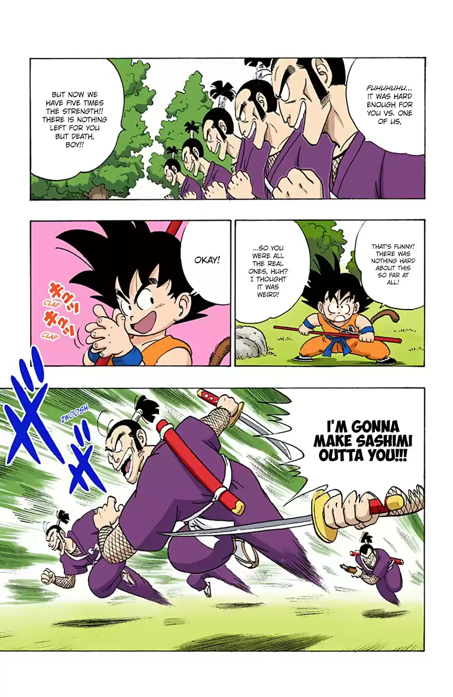 Dragon Ball Digital Colored Comics Vol. 5 Ch. 62 Danger! Bushin no Jutsu