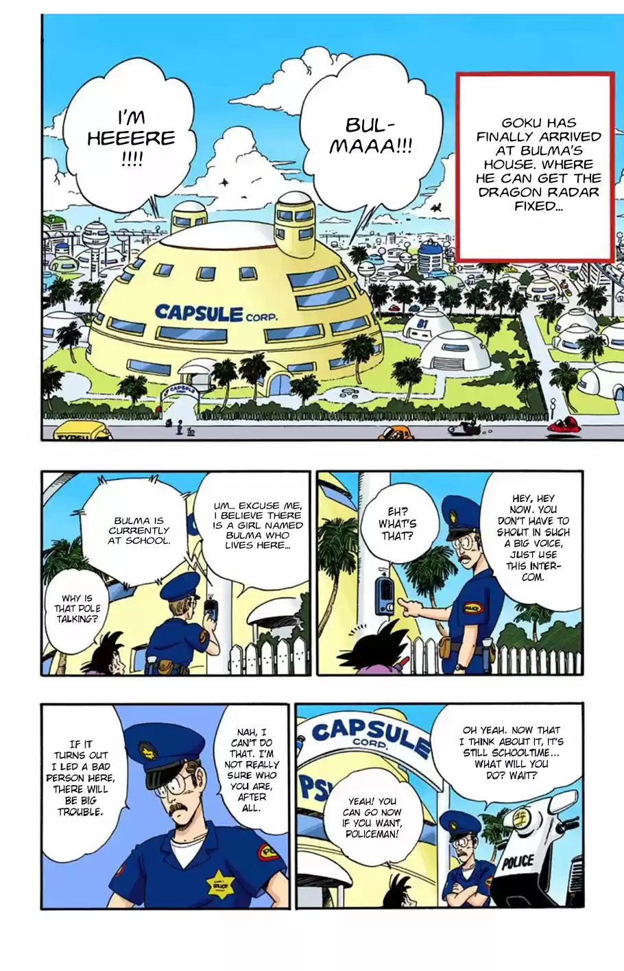 Dragon Ball Digital Colored Comics Vol. 6 Ch. 69 Bulma and Goku, Part Two