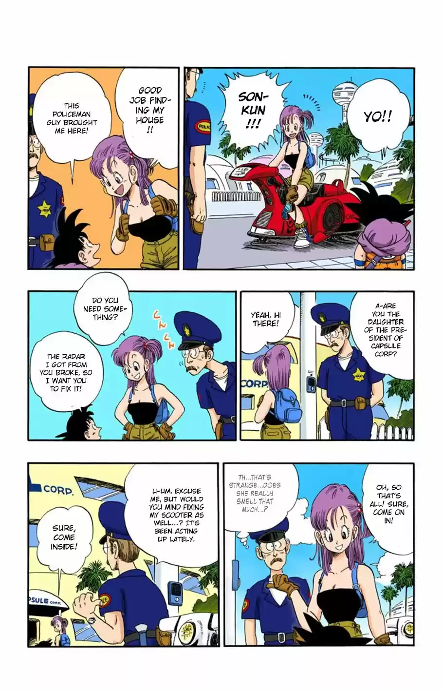 Dragon Ball Digital Colored Comics Vol. 6 Ch. 69 Bulma and Goku, Part Two