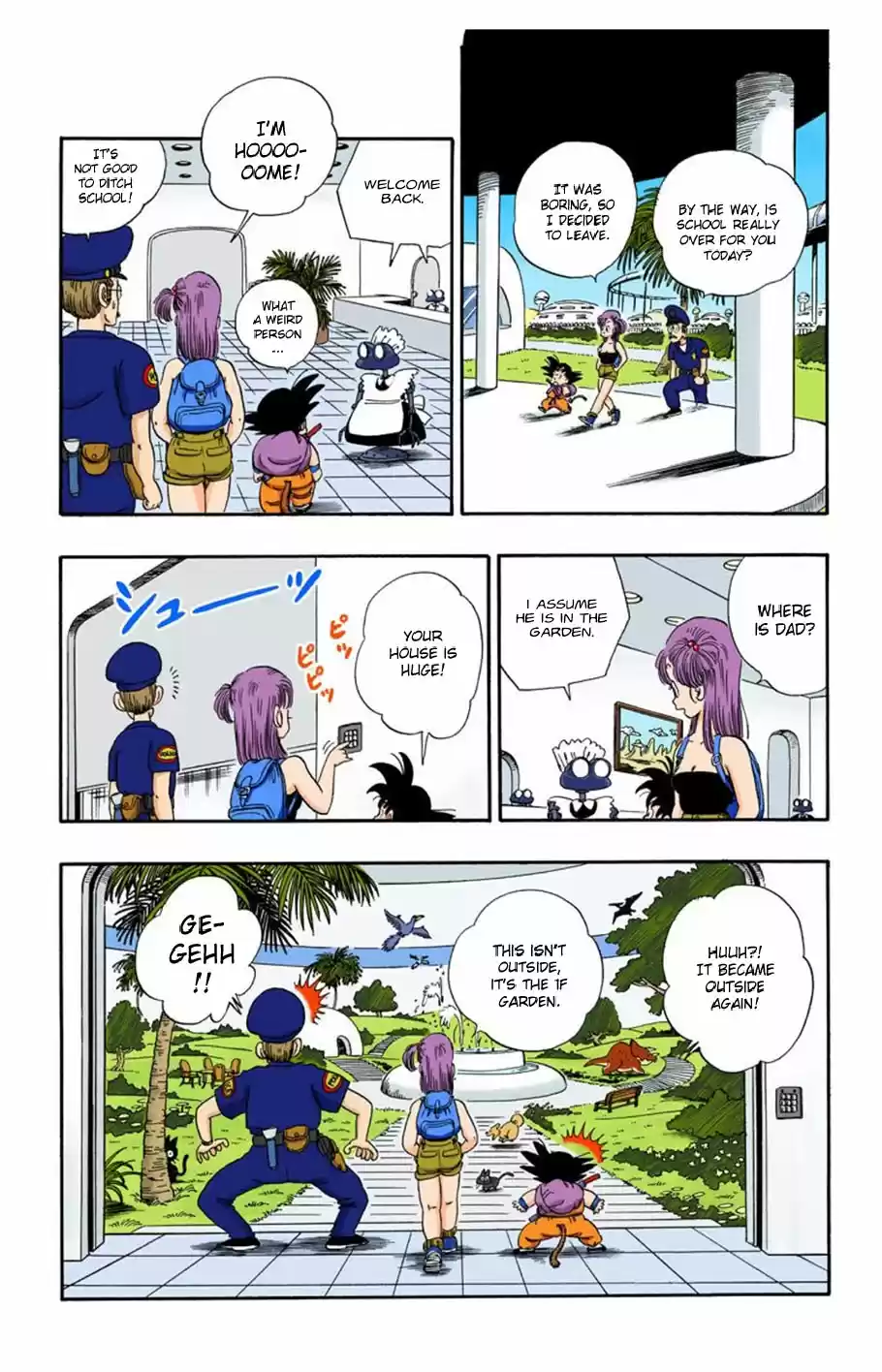 Dragon Ball Digital Colored Comics Vol. 6 Ch. 69 Bulma and Goku, Part Two