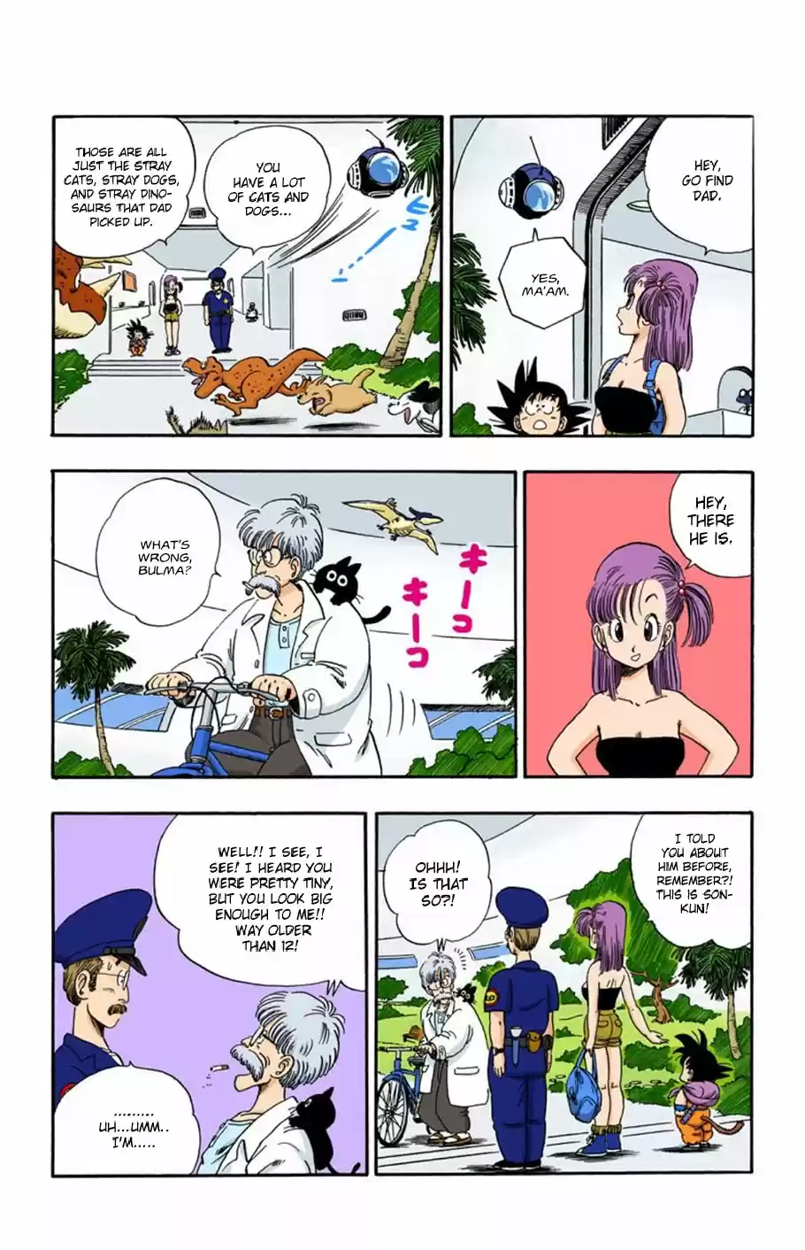 Dragon Ball Digital Colored Comics Vol. 6 Ch. 69 Bulma and Goku, Part Two