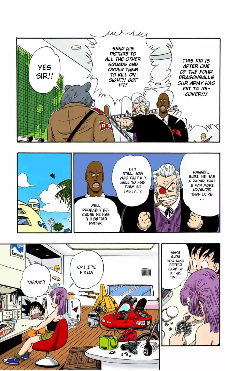 Dragon Ball Digital Colored Comics Vol. 6 Ch. 69 Bulma and Goku, Part Two