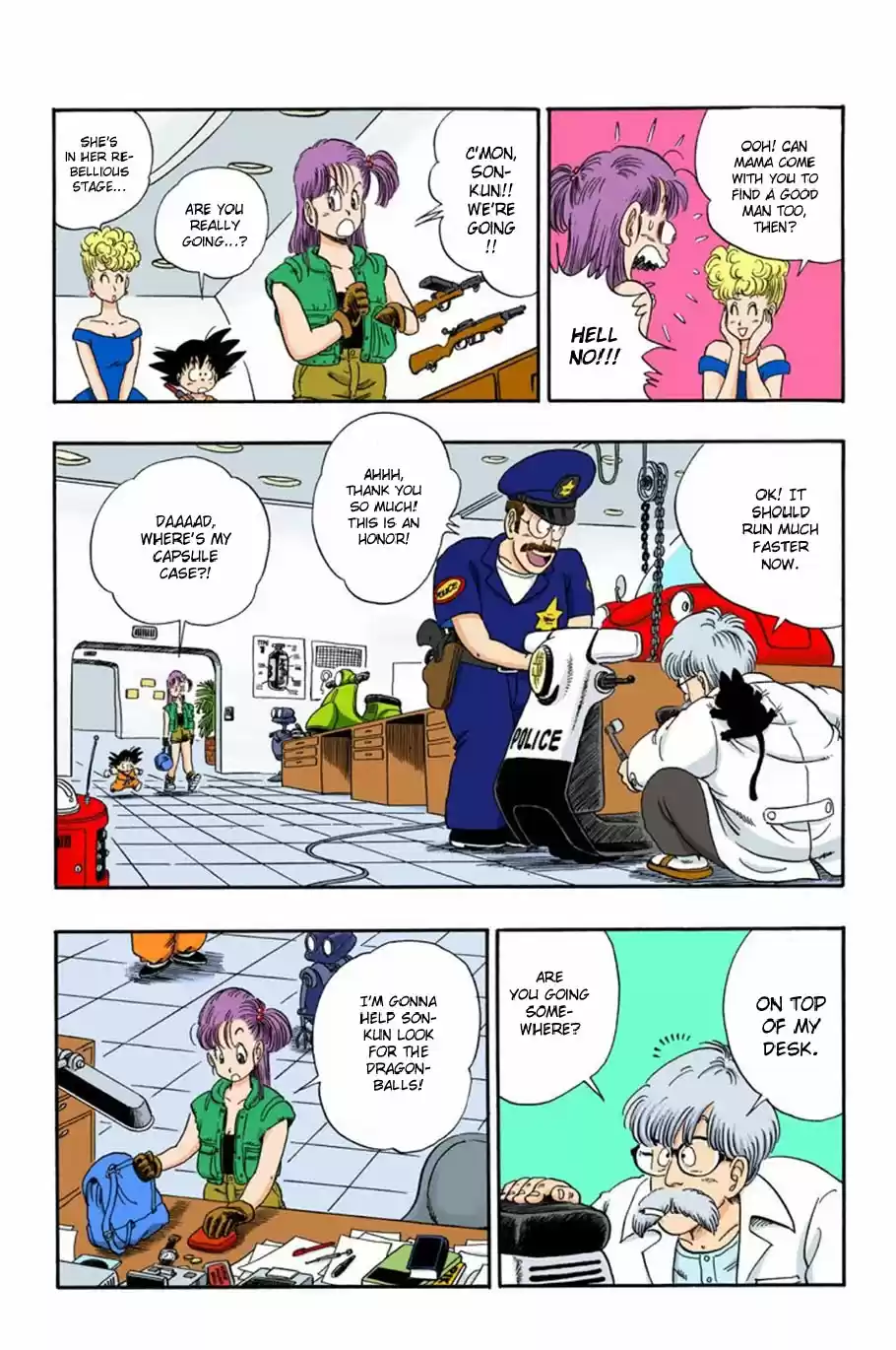 Dragon Ball Digital Colored Comics Vol. 6 Ch. 69 Bulma and Goku, Part Two