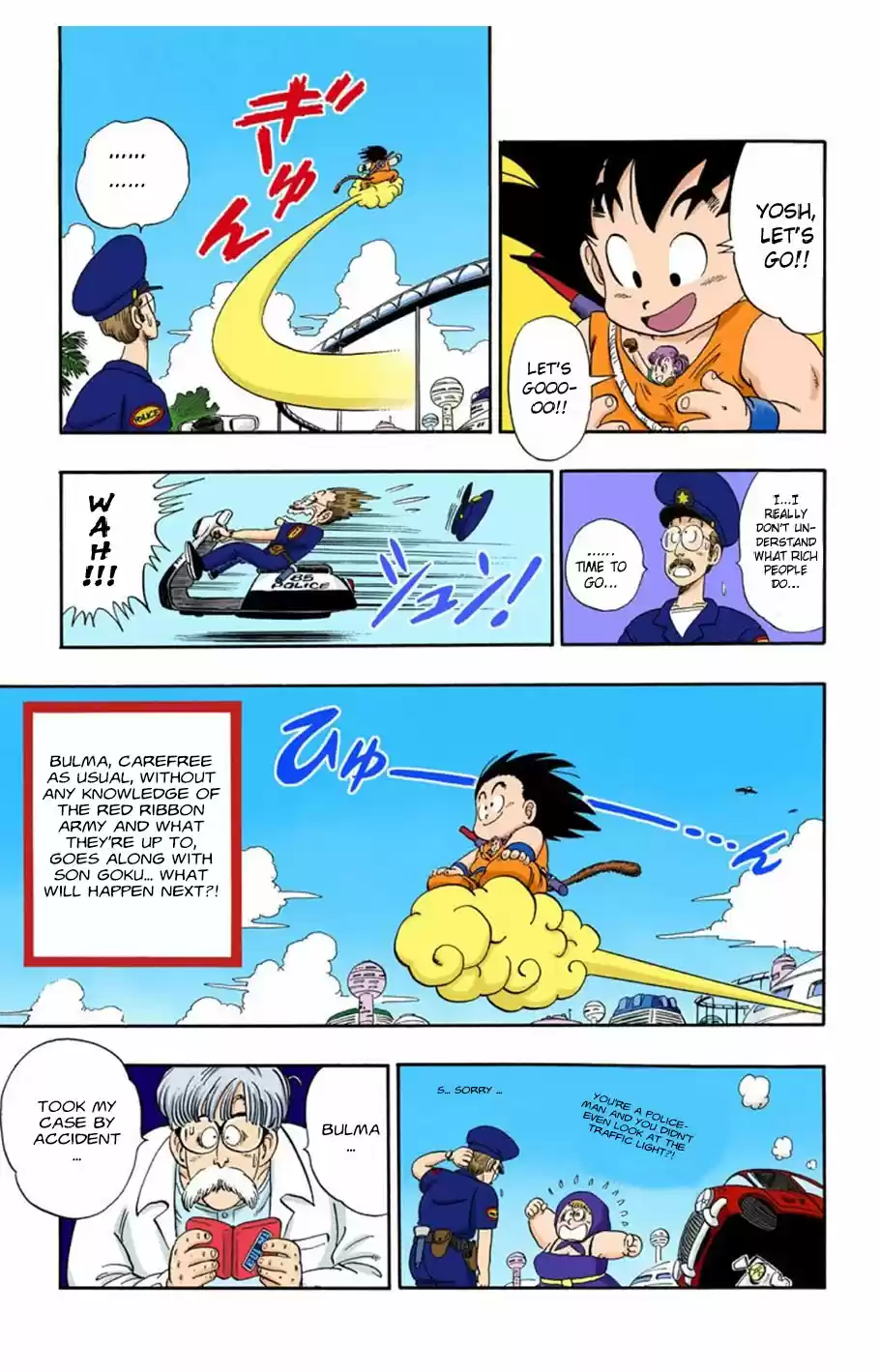 Dragon Ball Digital Colored Comics Vol. 6 Ch. 69 Bulma and Goku, Part Two