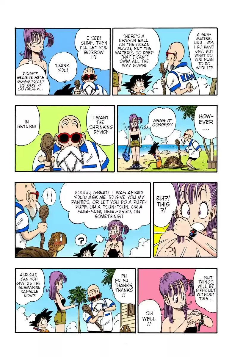 Dragon Ball Digital Colored Comics Vol. 6 Ch. 71 The Turtle is Spotted!