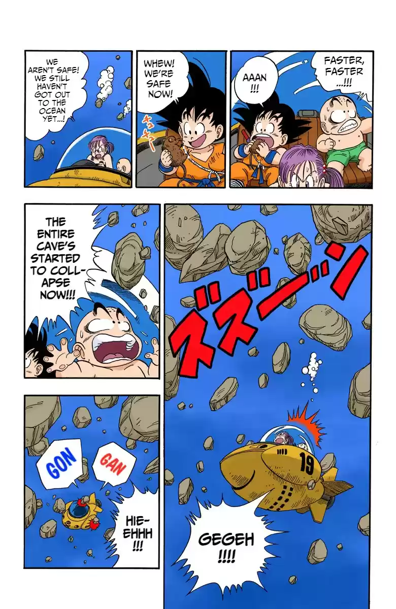 Dragon Ball Digital Colored Comics Vol. 7 Ch. 79 Run Run Run!