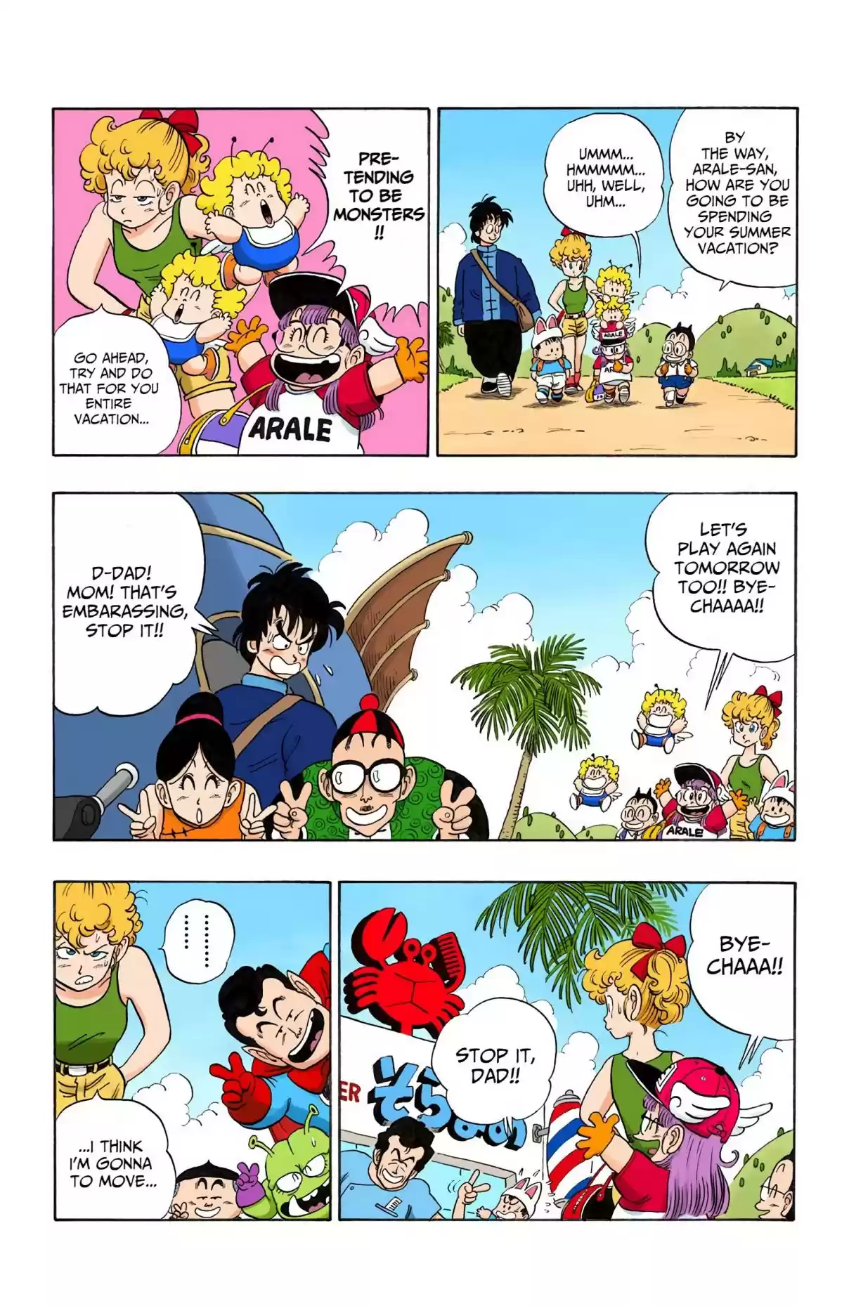 Dragon Ball Digital Colored Comics Vol. 7 Ch. 81 Chased to Penguin Village!