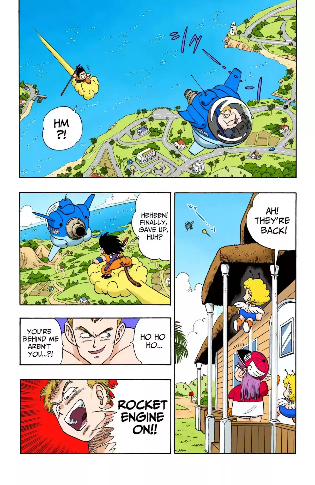Dragon Ball Digital Colored Comics Vol. 7 Ch. 81 Chased to Penguin Village!