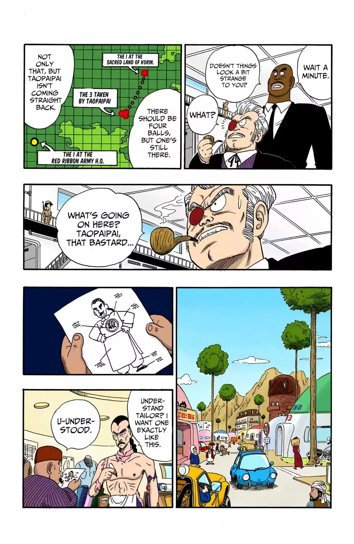 Dragon Ball Digital Colored Comics Vol. 7 Ch. 87 The Great Climb