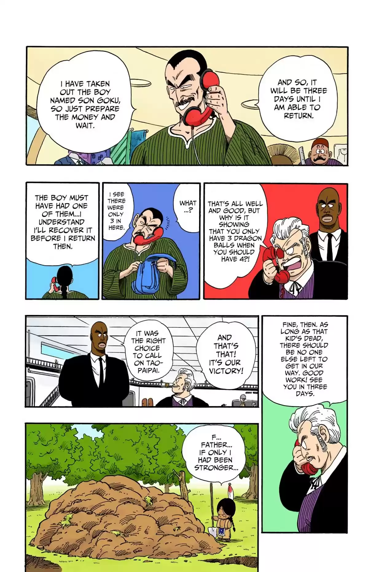 Dragon Ball Digital Colored Comics Vol. 7 Ch. 87 The Great Climb