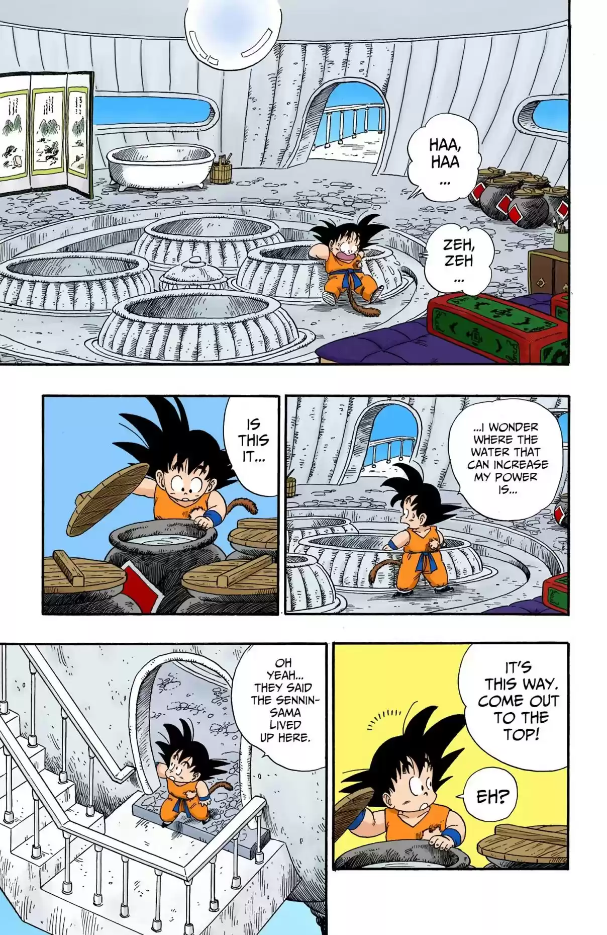 Dragon Ball Digital Colored Comics Vol. 7 Ch. 88 The Sage of Korin Tower