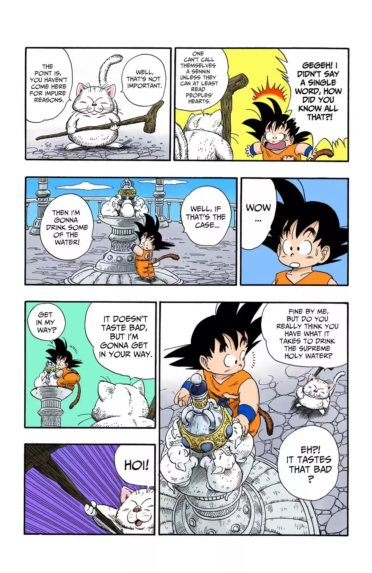 Dragon Ball Digital Colored Comics Vol. 7 Ch. 88 The Sage of Korin Tower