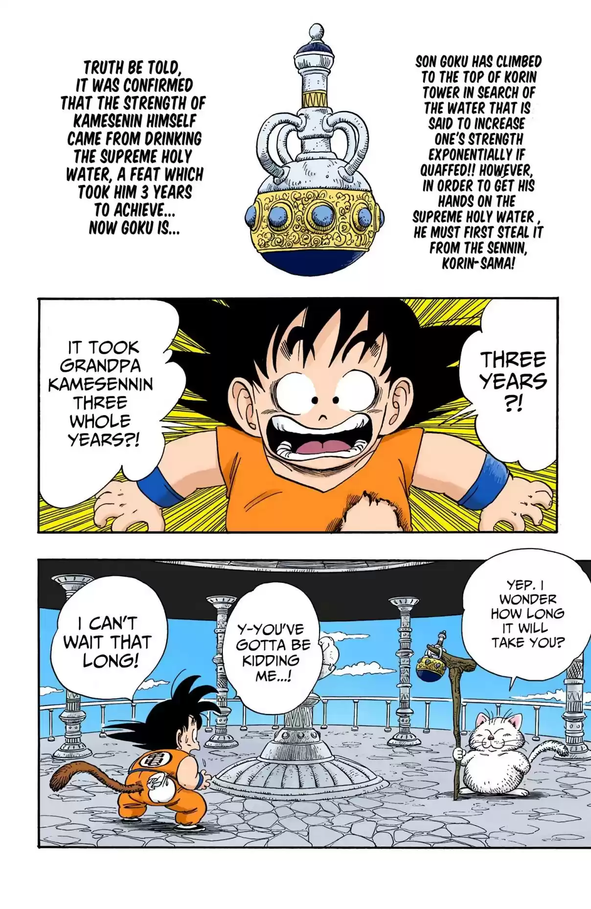 Dragon Ball Digital Colored Comics Vol. 7 Ch. 89 A Drink of Water