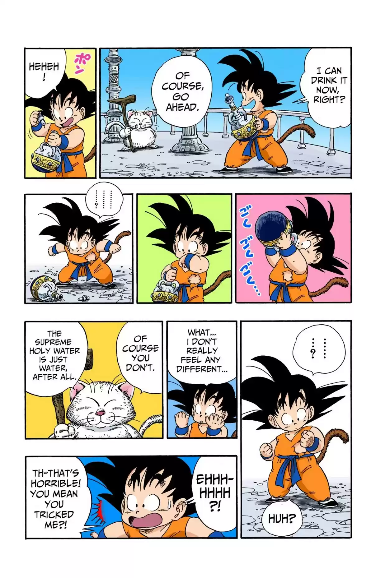 Dragon Ball Digital Colored Comics Vol. 7 Ch. 89 A Drink of Water