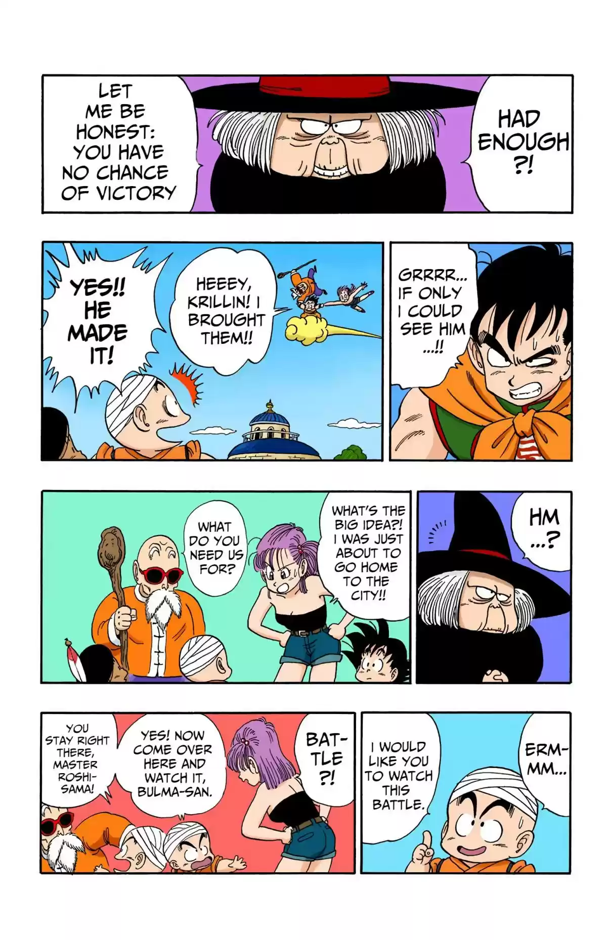 Dragon Ball Digital Colored Comics Vol. 8 Ch. 100 Battle of the Bleeders