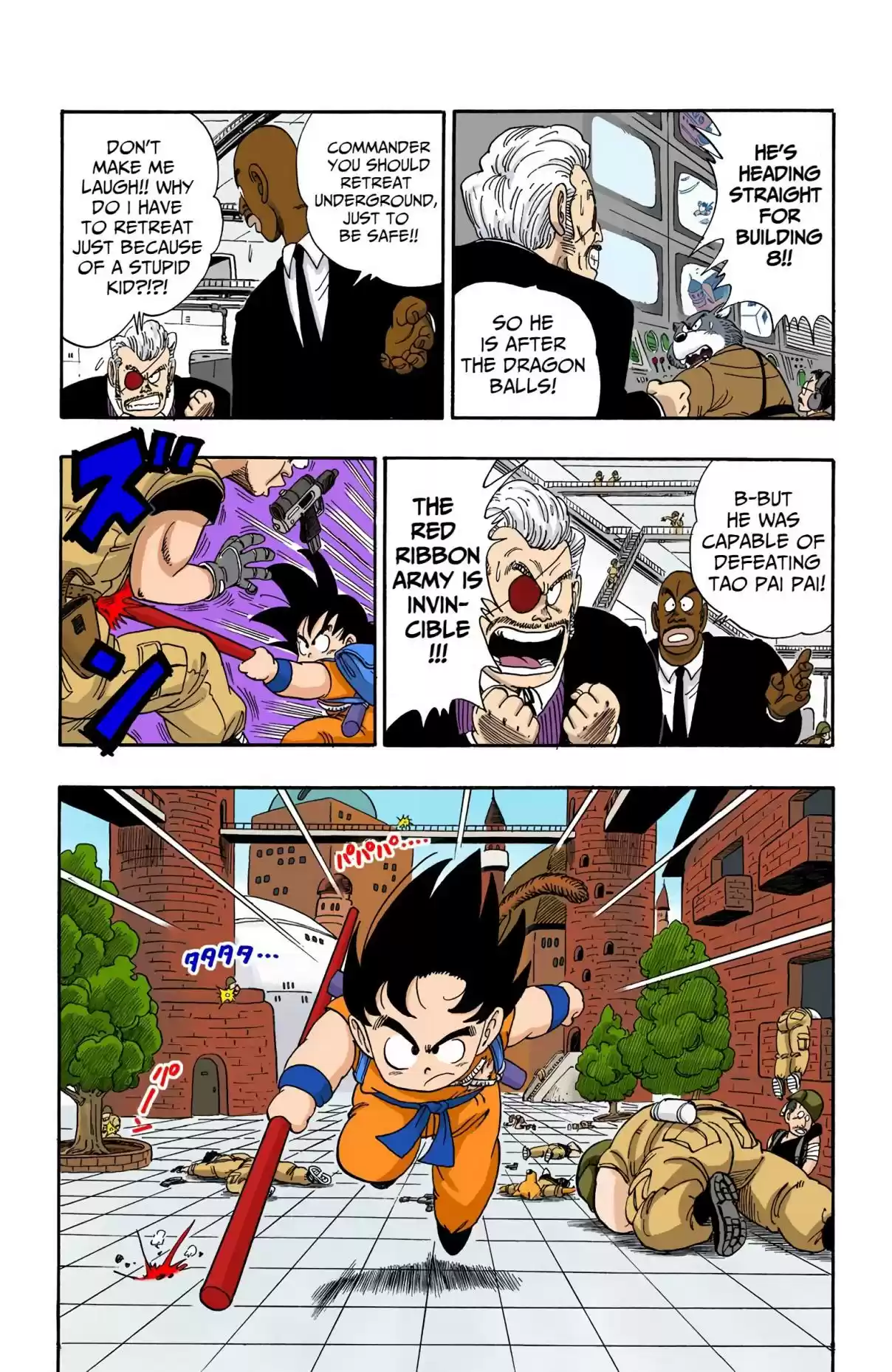 Dragon Ball Digital Colored Comics Vol. 8 Ch. 94 Son Goku's Smooth Assault