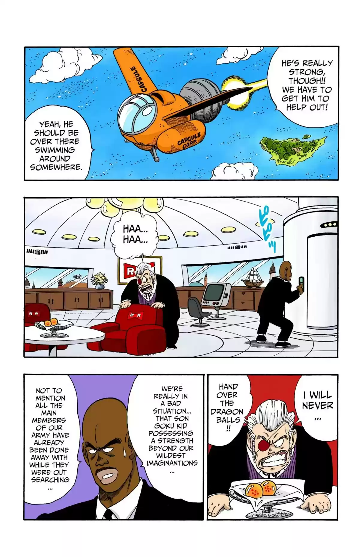 Dragon Ball Digital Colored Comics Vol. 8 Ch. 94 Son Goku's Smooth Assault