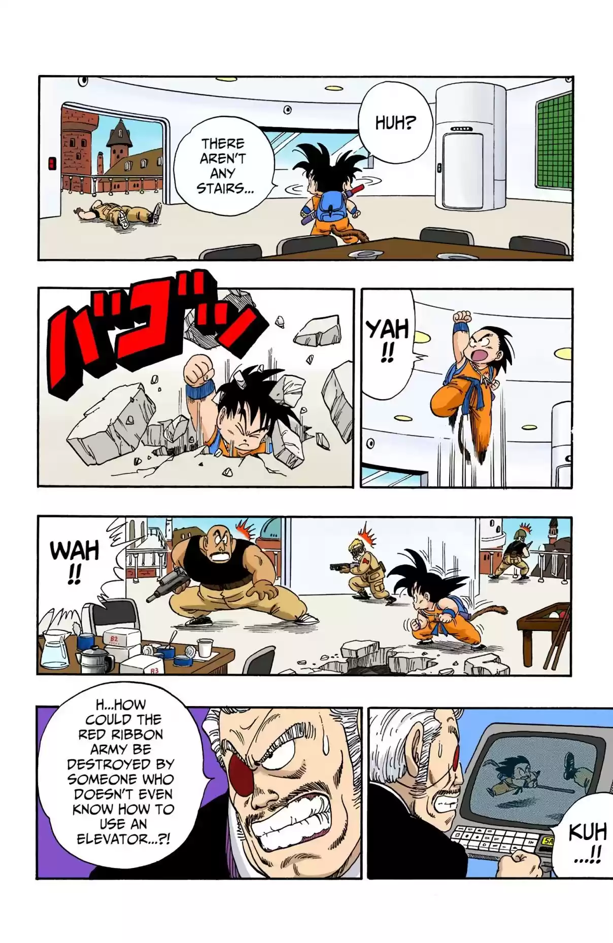 Dragon Ball Digital Colored Comics Vol. 8 Ch. 94 Son Goku's Smooth Assault