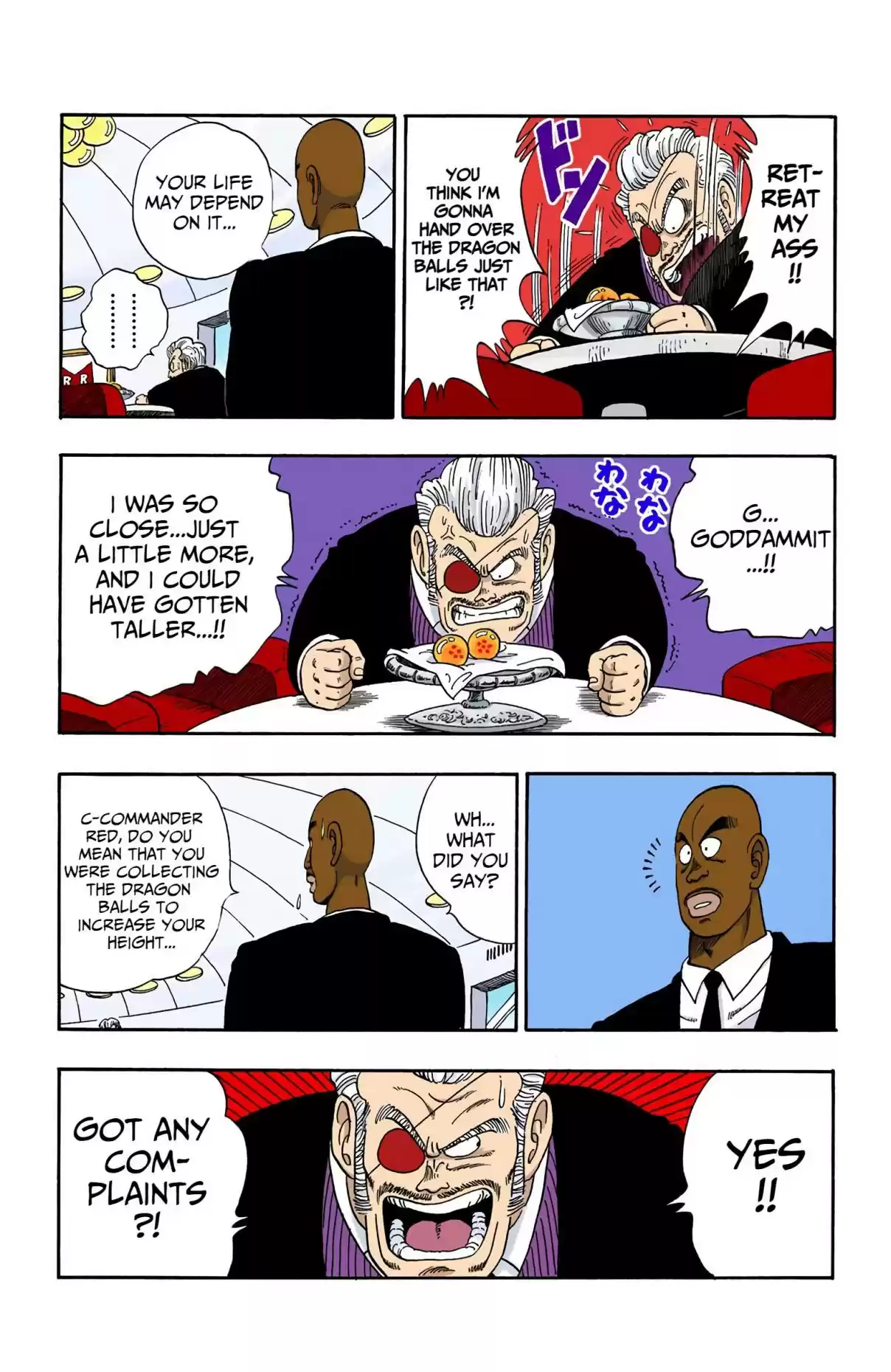 Dragon Ball Digital Colored Comics Vol. 8 Ch. 95 Commander Red Dies!