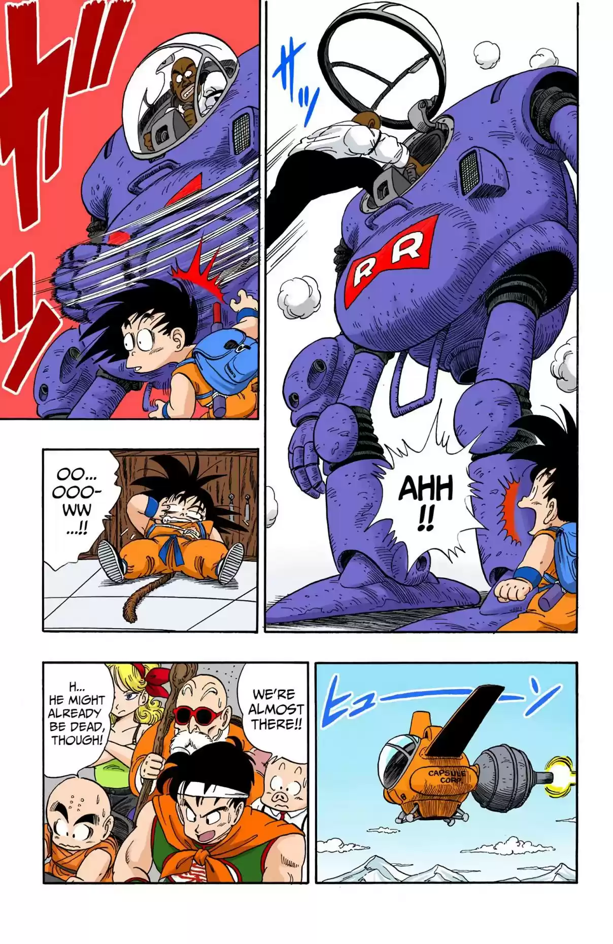Dragon Ball Digital Colored Comics Vol. 8 Ch. 95 Commander Red Dies!