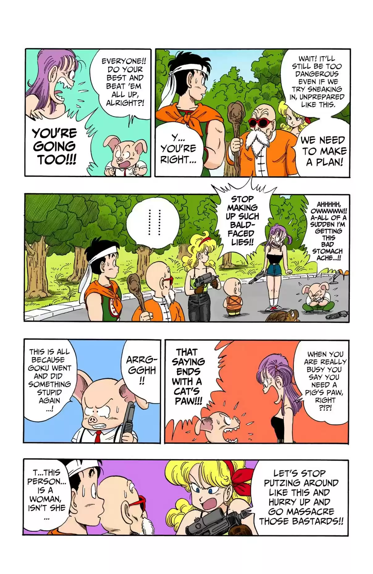 Dragon Ball Digital Colored Comics Vol. 8 Ch. 97 The Lost Dragon Ball