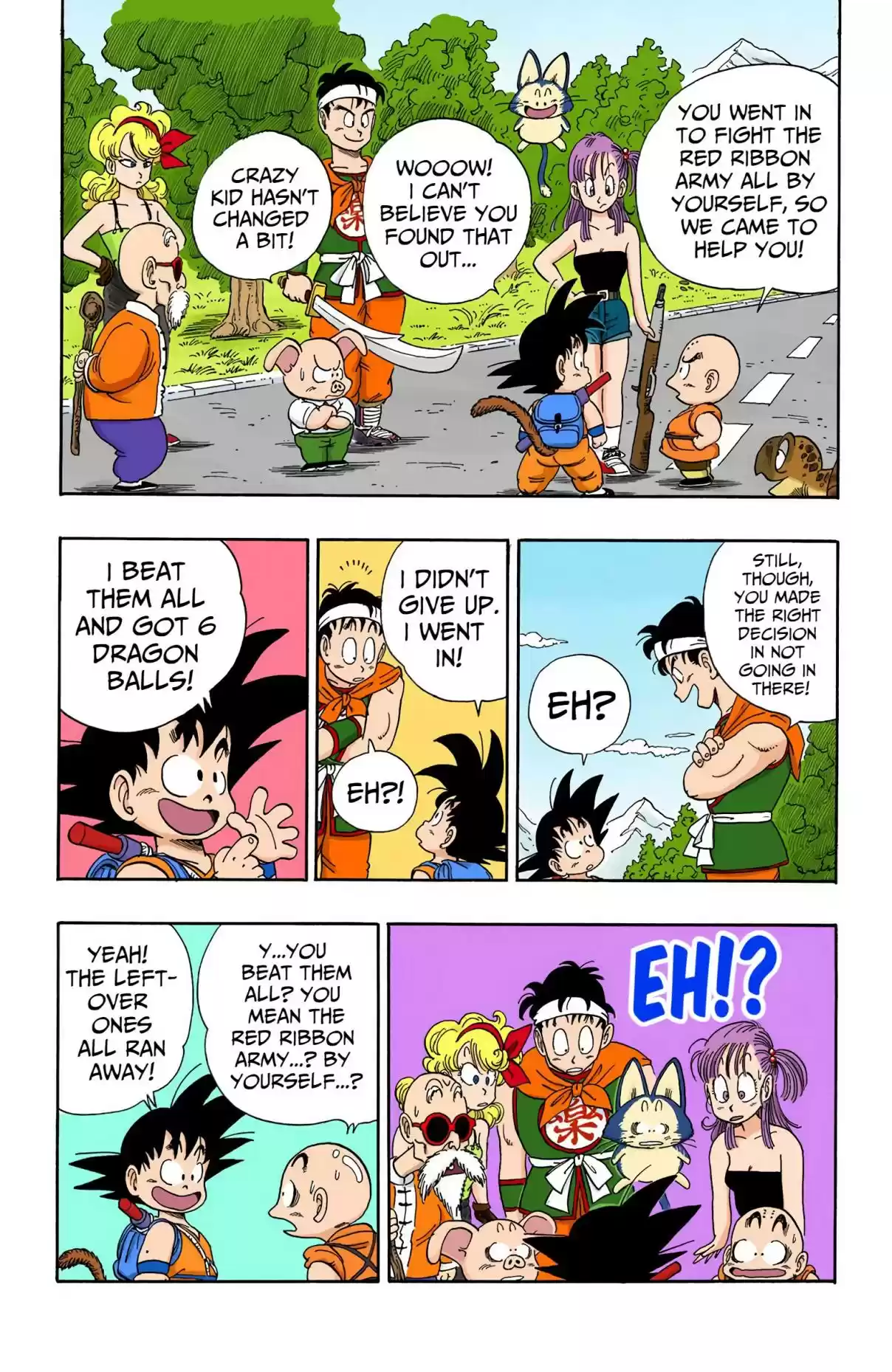 Dragon Ball Digital Colored Comics Vol. 8 Ch. 97 The Lost Dragon Ball