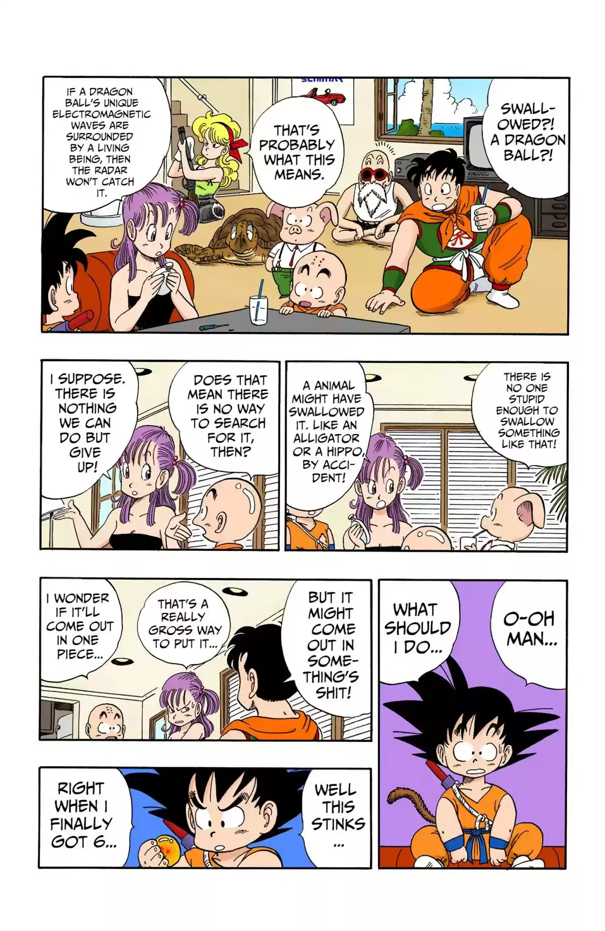 Dragon Ball Digital Colored Comics Vol. 8 Ch. 97 The Lost Dragon Ball