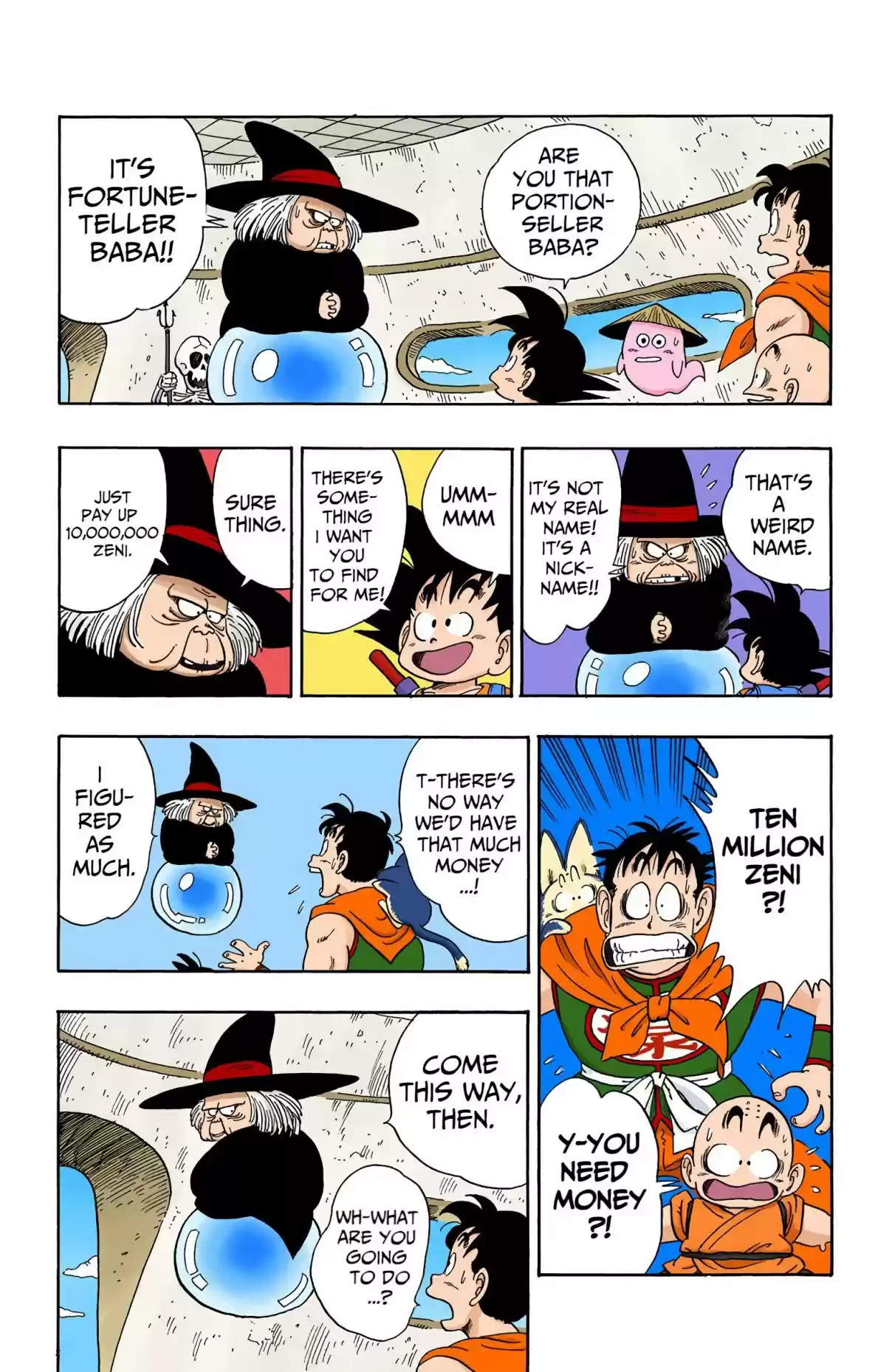 Dragon Ball Digital Colored Comics Vol. 8 Ch. 98 The All Seeing Crone