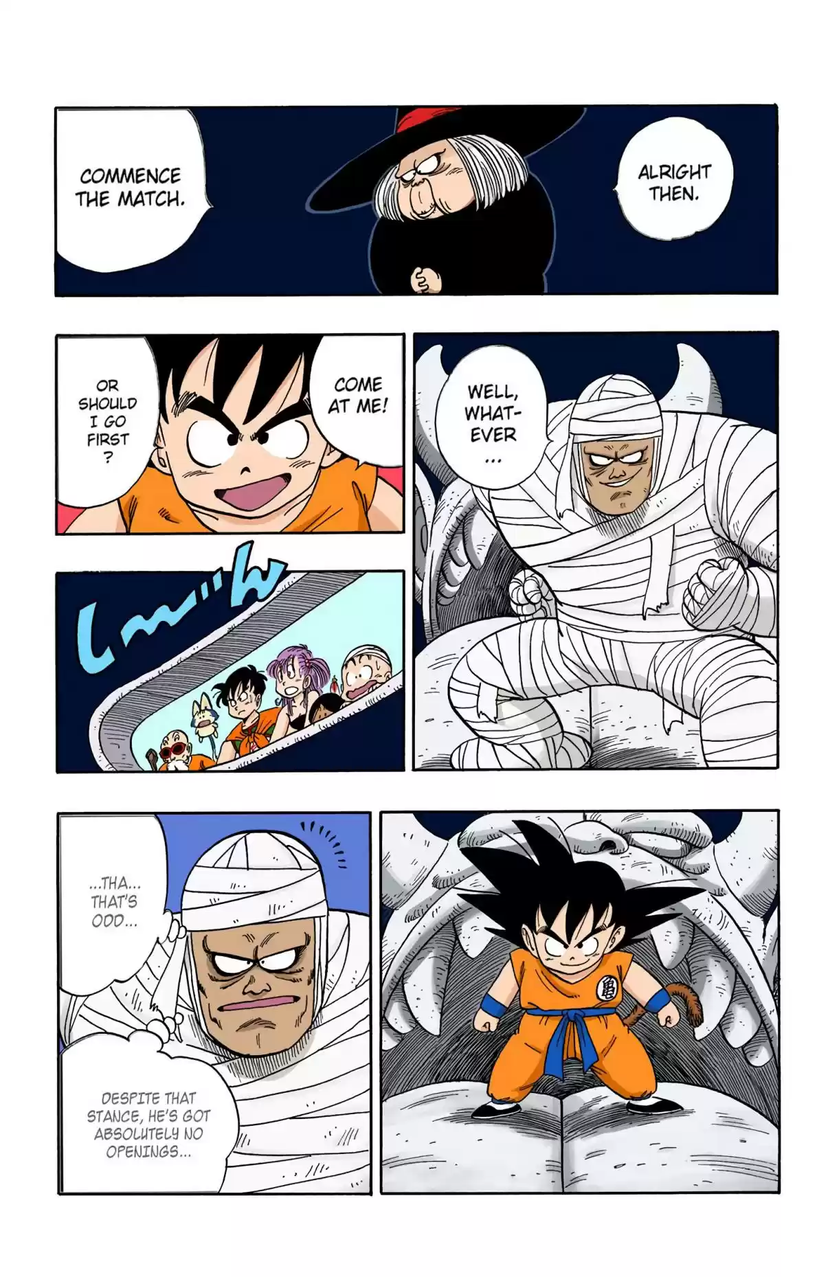 Dragon Ball Digital Colored Comics Vol. 9 Ch. 102 Goku at the Plate!