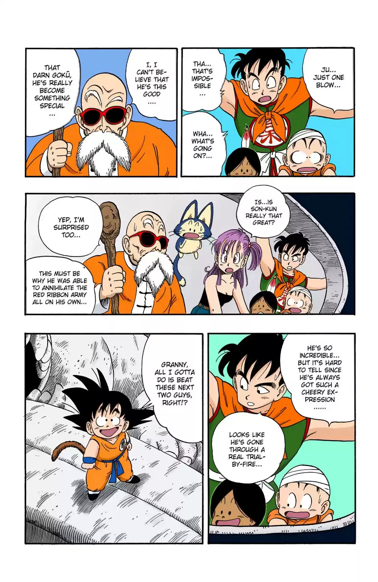 Dragon Ball Digital Colored Comics Vol. 9 Ch. 103 The Power of Goku