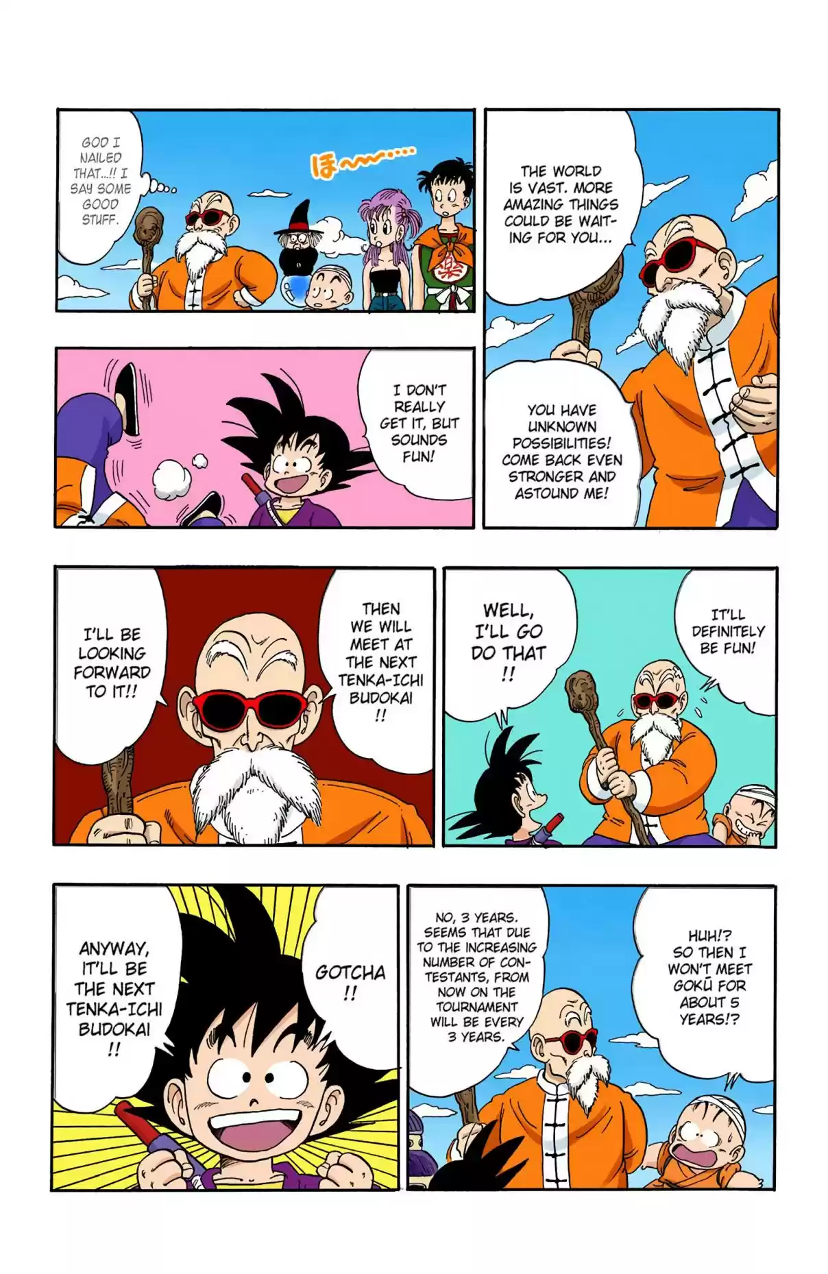 Dragon Ball Digital Colored Comics Vol. 9 Ch. 112 Go, Goku, Go!