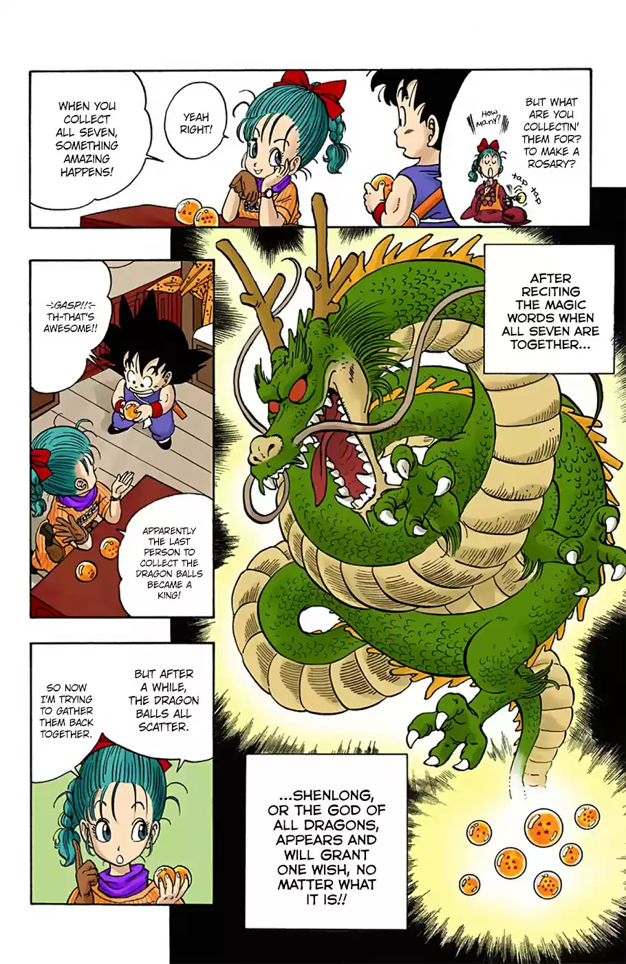 Dragon Ball Full Color Edition Vol. 1 Ch. 1 Bloomers and Son Goku