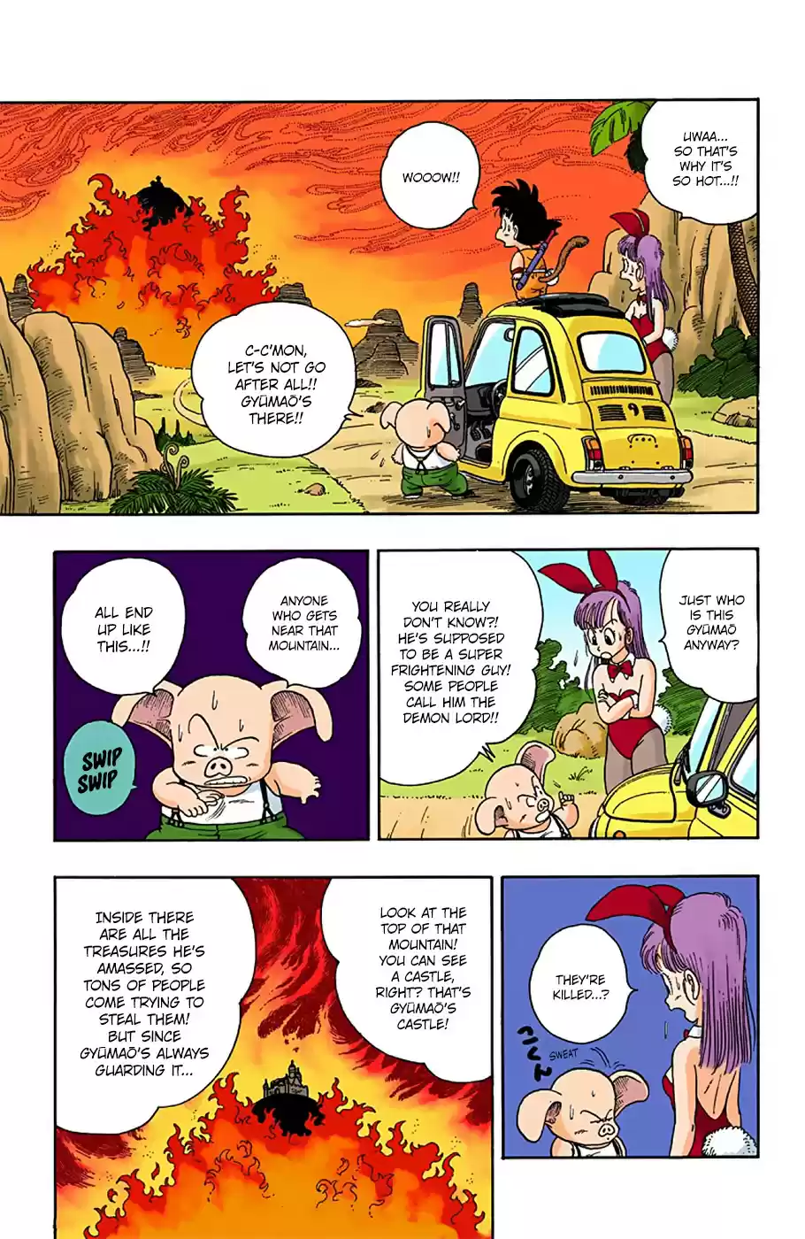 Dragon Ball Full Color Edition Vol. 1 Ch. 11 Gyūmaо̄ on Frypan Mountain
